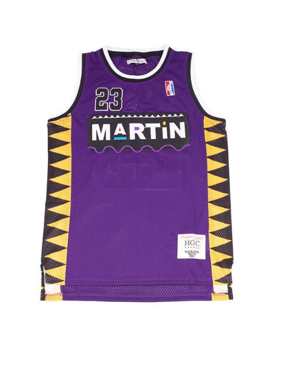 Headgear Classics Martin Payne #23 Retro Purple Youth Basketball Jersey Size XL